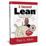 2 Second Lean Cover by Paul Akers