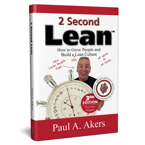 2 Second Lean Cover by Paul Akers